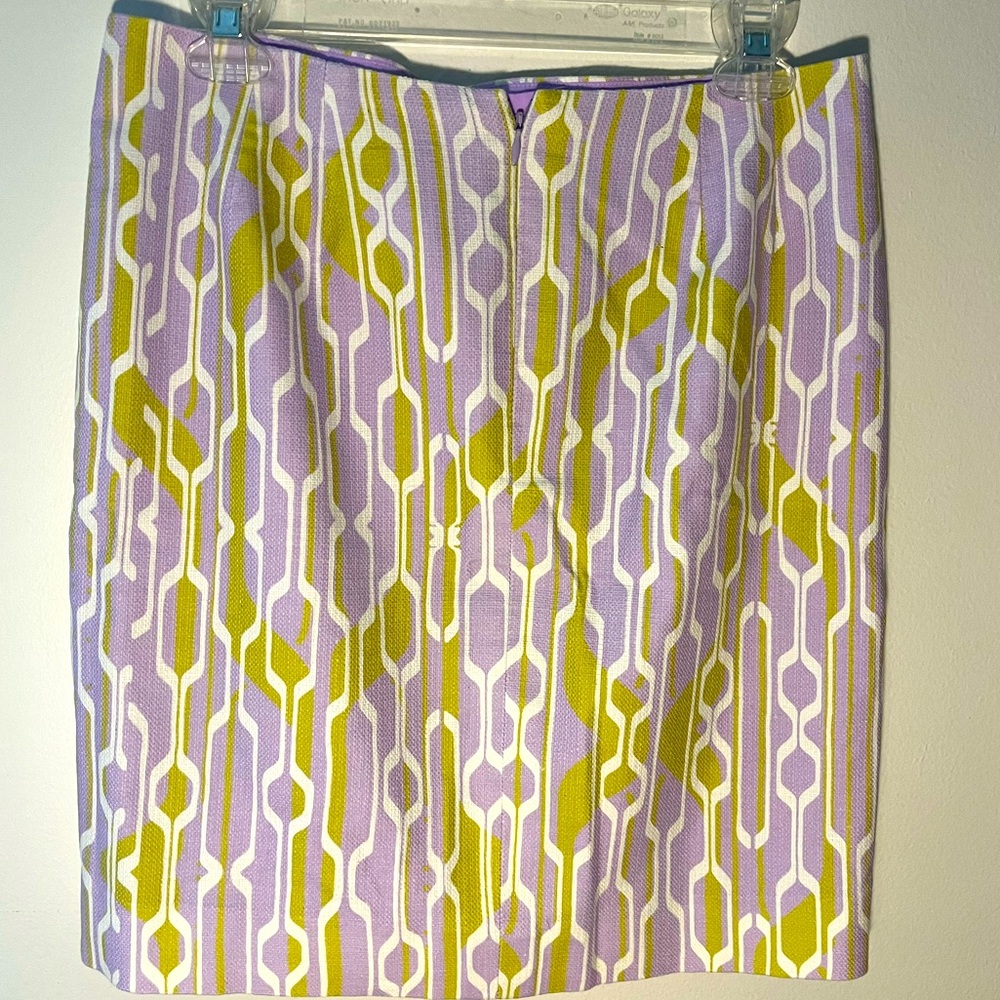 Lavender and Green Dress by Etcetra! - Size 2
